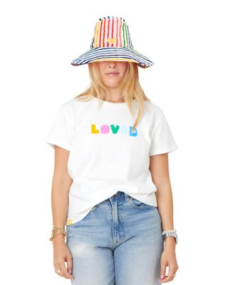 Sunny Daze by Kerri‎ Rosenthal Multicolor Hat One Size Kerri Rosenthal Terry Cloth Sunny Daze Bucket Hat surf Blue  main image 4