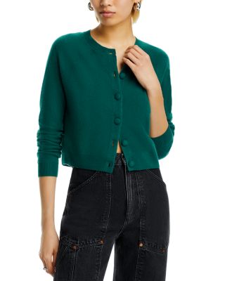 Cashmere Crewneck Cardigan - Exclusive