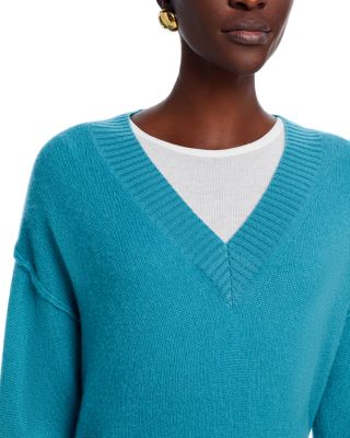 Outer Seam V Neck Pullover- Exclusive