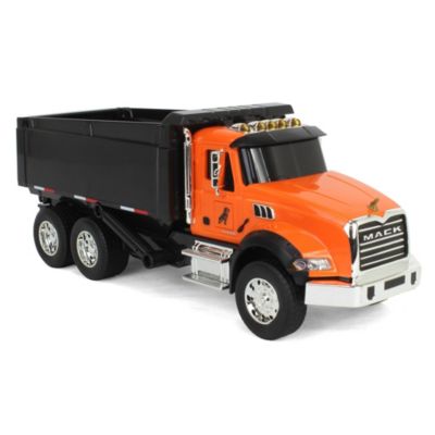  Inc. 1/24 Durable Plastic Mack Granite Dump Truck with Lights & Sounds 5-7 - Ages 5-7