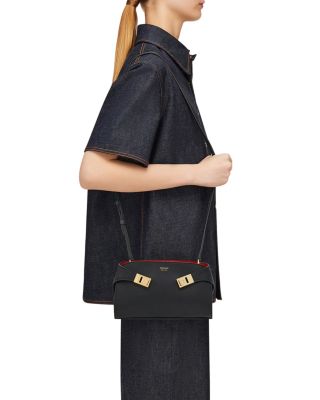 FERRAGAMO Hug Mini Leather Crossbody | Bloomingdale's