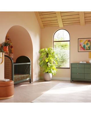 Bondi 3 in 1 Convertible Crib with Toddler Bed Conversion Kit