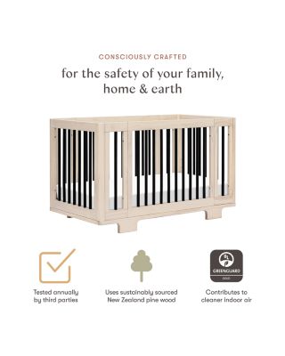 Yuzu 8 in 1 Convertible Crib with All Stages Conversion Kits