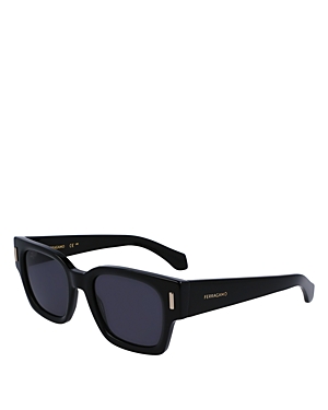Rivet Square Sunglasses, 52mm