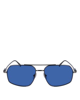 Prisma Geometric Pilot Sunglasses, 58mm