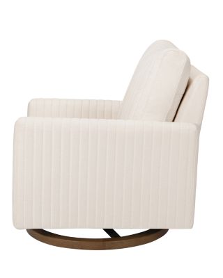 Poe Water Repellent & Stain Resistant Channeled Swivel Glider