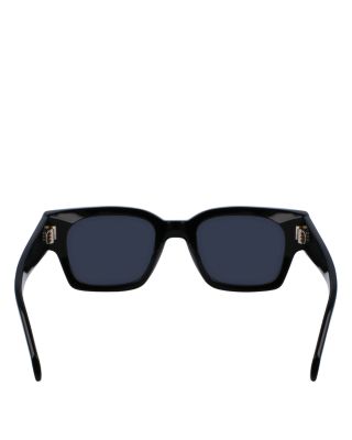 Rivet Square Sunglasses, 52mm
