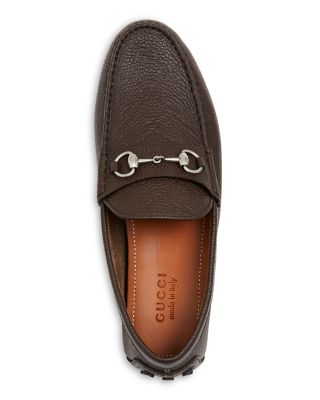 Men's GG Leather Horsebit Drivers