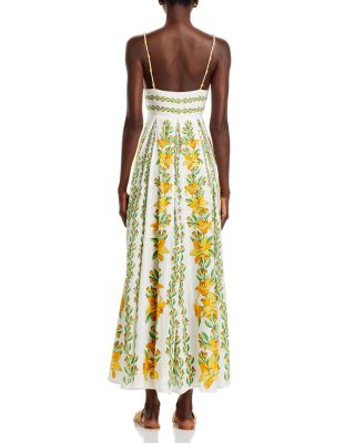 chinese dress ladies Farm Rio Women's Tropical Romance Maxi Dress