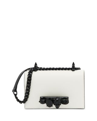 McQueen - Mini Jeweled Satchel