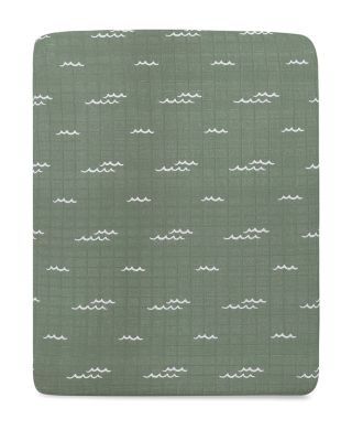 All Stages Midi Crib Sheet in GOTS Certified Organic Muslin Cotton