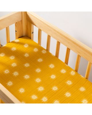 All Stages Bassinet Sheet in GOTS Certified Organic Muslin Cotton