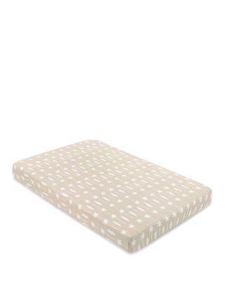 Mini Crib Sheet in GOTS Certified Organic Muslin Cotton