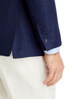 Siena Melange Textured Solid Regular Fit Sport Coat