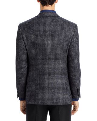 Siena Boucle Plaid Regular Fit Sport Coat