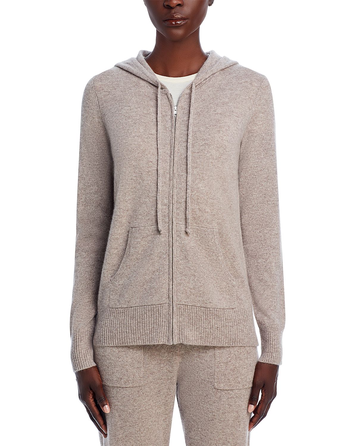 C by Bloomingdale's Cashmere 100% Cashmere Zip Hoodie - Exclusive