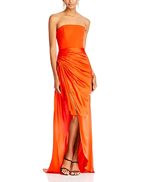 Rania Gathered Skirt Gown