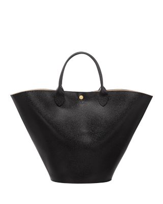 &Eacute;pure XL Top Handle Leather Tote