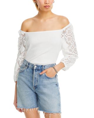 Single Thread - Knit Gauze Top