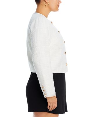 AQUA Tweed Jacket - Exclusive | Bloomingdale's