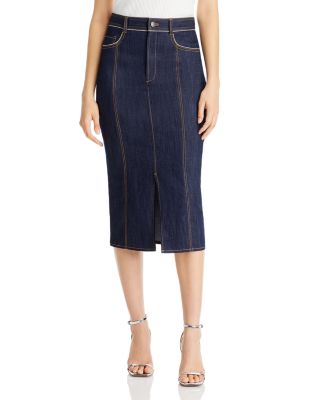 Cinq a Sept Nami Denim Pencil Skirt