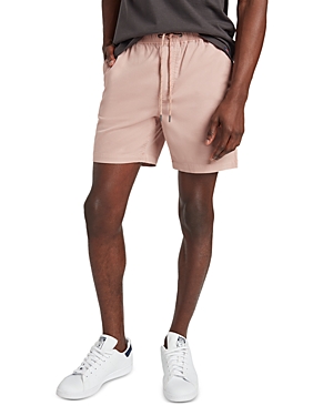 Shop Faherty Essential 6.5 Shorts In Adobe