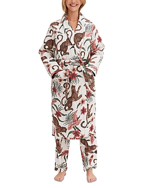 Soleia Print Quilted Robe