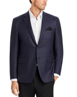 Canali - Siena Tonal Check Regular Fit Sport Coat