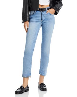 RE/DONE - Mid Rise Stove Pipe Jeans