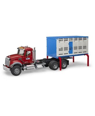  Unisex 1/16 Mack Granite Cattle Transportation Toy Truck by Ages 5-7