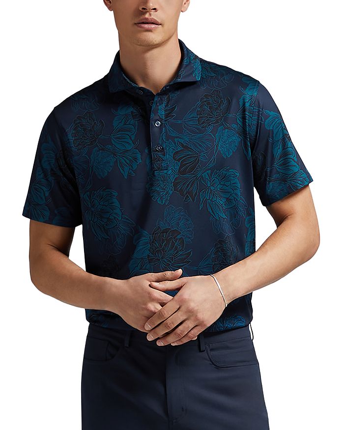 G Fore Men's Embroidered Tech Jersey Polo main image 1