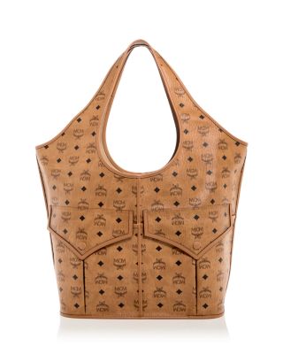 Mcm large tote sale best sale