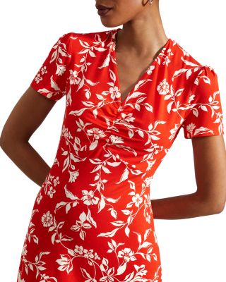 Lydia Jersey Fit & Flare Dress