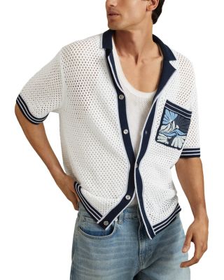 REISS - Lucile Oversized Camp Shirt