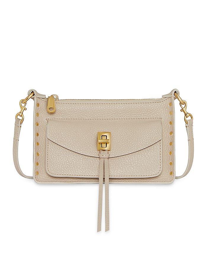 Rebecca Minkoff Darren Mini Top Zip Leather Crossbody Bloomingdale's