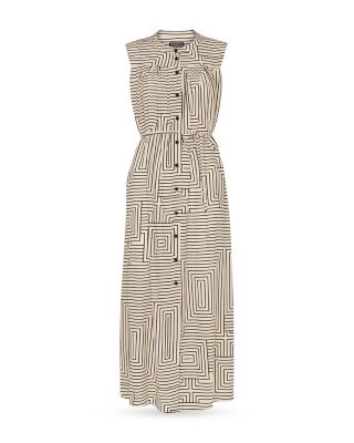 Angled Stripe Ilana Dress