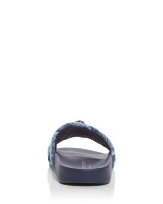 Women's Meena Eagle Quilted Slide Sandals