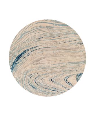 Surya Kavita 23252 Round Area Rug, 6' x 6'