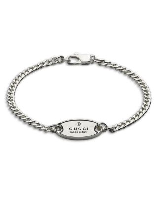 Sterling Silver Trademark Link Bracelet