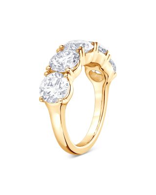 Certified Lab Grown Diamond Band in 18K Yellow Gold, 5.0 tcw