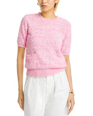 FRAME - Patch Pocket Short Sleeve Sweater