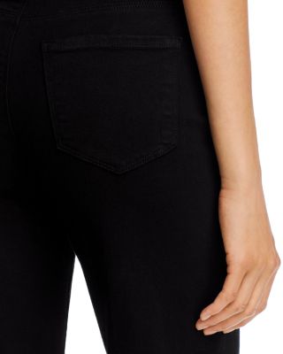 Scottie High Rise Wide Leg Jeans in Black