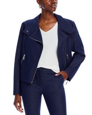 Rosetta Getty - Stretch Twill Moto Jacket