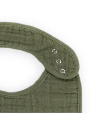 Unisex Cotton Muslin Classic Bib 3 Pack - Baby