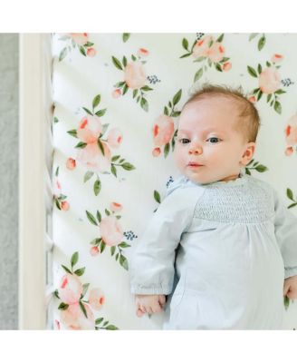 Unisex Cotton Muslin Crib Sheet - Baby