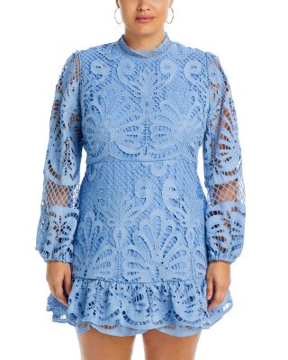 Long Sleeve Lace Dress - Exclusive