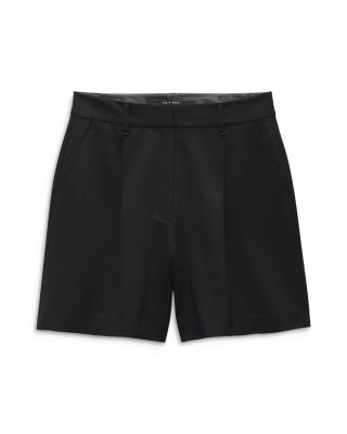 Irina Mid Rise Ponte Tailored Shorts  