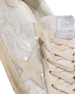 Women's Super-Star Sequin Embellished Low Top Sneakers 