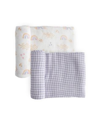 Little Unicorn - Unisex Deluxe Muslin Swaddle 2 Pack - Baby