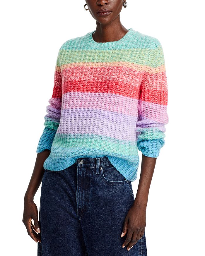 Cashmere rainbow sweater cheap